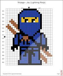 Ninjago Cross Stitch Pattern Free Jay Lightning Ninja Blue Ninja Lego Movie Ninjago Cross Stitch Pattern Free Jay Light I 2020 Perlemonstre Lego Ideer Broderi