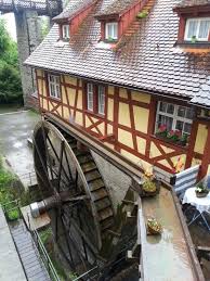 Wassermuhle Meersburg Bodensee Water Wheel House Exterior House Styles