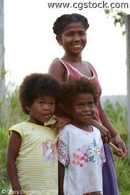 Black And Asian Children Two Aeta Children And Their Mom Pampanga The Philippines African People Filipino Culture Native People