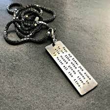 6% coupon applied at checkout. Personalized Men S Quote Necklace By Ptw Inspiration Www Ptwinspiration Com Silver Chain For Men Sterling Silver Chain Mens Mens Necklace Personalized
