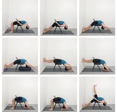 The Magic Of Using A Chair As A Prop For Iyengar Chair Backbends Yoga Backbend Iyengar Yoga Chair Yoga
