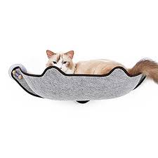 Freestanding cat hammock, cat nest hammock. Cat Window Hammock Bed Mount Window Pod Lounger Suction Cups Warm Bed Forevermily