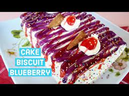 2020 popular 1 trends in home & garden, home improvement, home appliances, toys & hobbies with biscuit cake cookie and 1. Buat Cake Simple Cuma Dari Biskuit Cake Biscuit Blueberry No Oven No Kukus No Mixer Youtube