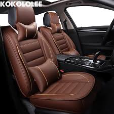 Kokololee Pu Leather Car Seat Covers For Opel Vectra C Ford Mondeo Bmw X1 Subaru Xv Peugeot Captiva W203 Leather Car Seat Covers Custom Car Interior Car Seats
