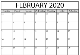 Printable February 2020 Calendar Pdf Wallpaper Free Printable Calendar Template In 2020 Calendar Printables Printable Calendar Template Calendar Template