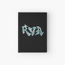 Rva Logo Richmond Virginia Graffiti On White Wall Hardcover Journal By Elizadearg Redbubble