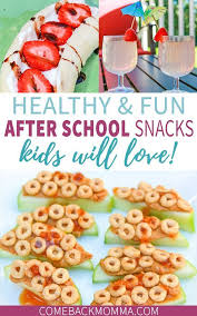 Simple And Healthy Recipes For After School Snacks Snacks After School Snacks Healthy Homemade Snacks