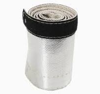 3/4" ID 3 Ft Thermal Reflective Metallic Heat Shield Sleeve Wire Hose Cover  Wrap