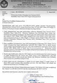 Demikian soal latihan olimpiade guru nasional (ogn) jejang sd/mi tahun 2018 dan kunci jawaban yang dapat saya bagikan, semoga. Kesharlindungdikdas Id Seleksi Olimpiade Guru Nasional Ogn Sd 2018 Info Pendidikan Terbaru