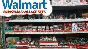 Lemax village collections are back this year with new designs and buildings to refresh and update your holiday and christmas villages. Walmart Christmas Village Sets 2019 Come With Me Youtube
