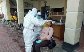 Ratusan Bumil Mengikuti Tes Swab Di Gelora Pancasila Surabaya Suara Surabaya