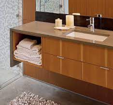 Check out our extensive range of bathroom sink vanity units and bathroom vanity units. A Sunken Bathtub Is A Creative Feature In This Master Bathroom