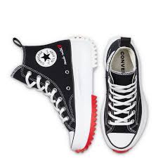 Converse chuck taylor all star hi lift blanc/noir. Love Thread Run Star Hike High Top Converse De At