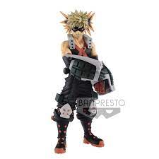 Approach him with care 'cause he is one bakugo: Animefanshop De Katsuki Bakugo My Hero Academia Age Of Heroes Banpresto