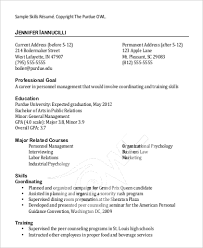 Evaluated students' performance in class and their attendance. Objective For Student Resume Sample