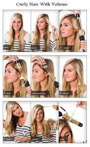 Make A Curly Hair With Volume Hairstyles Tutorial Curly Hair Styles Hair Styles Diy Hairstyles