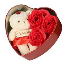 Updated on july 13, 2021 by sarah barnes. I Love You Gift Box With Teddy And Fancy Rose Draftgift