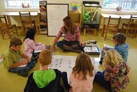 Montessori Elementary Small Group Montessori Elementary Montessori Lessons Kindergarten Small Groups