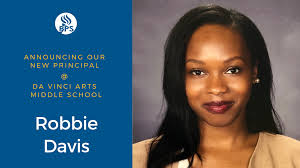 Congratulations to Robbie Davis, principal of da Vinci Arts Middle School!  Read more about Robbie
