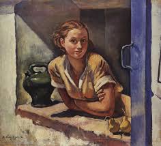 5 september 2018—16 december 2018. Collioure Katia On The Terrace 1930 By Zinaida Serebriakova 1884 1967 Ukraine Artsdot Com