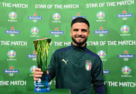 The uefa european championship brings europe's top national teams together; Uefa Euro 2020 On Twitter An Inspired Performance From Italy Magician Lorenzo Insigne Eurosotm Heineken Euro2020