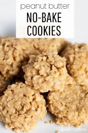 No Bake Peanut Butter Oatmeal Cookies I Heart Naptime Recipe In 2020 Peanut Butter Oatmeal Cookies Peanut Butter No Bake Peanut Butter Oatmeal