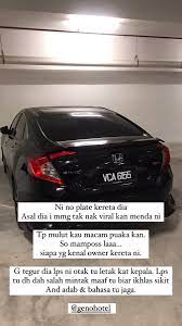 Kaedah untuk elakkan cermin kereta kita dari comot sebab kena gam pelekat roadtax. Amal Leyna On Twitter Ni La Orang Cakap Pakai Kereta Mewah Tapi Bodoh Adab Tak De Otak Letak Dekat Lutut Rt Ni Sampai Owner Kereta Ni Jumpa Tweet Ni Https T Co 5glbw1yiua