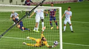 Lionel Messi Goal Vs Napoli Barcelona Star Scores From An Impossible Angle To Put His Side Ahead The Sportsrush