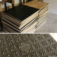 This moisture, which is not always obvious, injures any soil type installed directly on the concrete. Basement Renovation Dricore Subfloor Installation