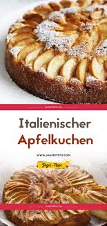 Italienischer Apfelkuchen Recipe Food Food And Drink Breakfast