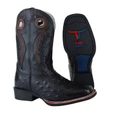 Bota Texana Masculina De Couro Texas Rodeo