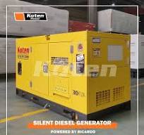 50Hz 3phase 32kw 40kVA Ricardo Kofo Engine Electric Silent Diesel Generator