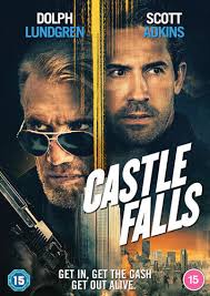 Castle Falls DVD (2022) Dolph Lundgren Cert 15 Region 2