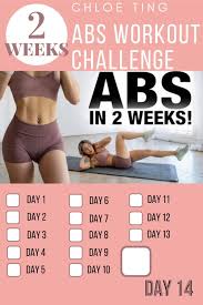 Do this workout to lose weight | 2020 2 weeks shred challenge. Chloe Ting 2 Weeks Abs Challenge Checklist Abs Workout Program Abs Challenge Abs Workout