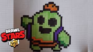 Please contact us if you want to publish a brawl stars spike. Tuto Comment Dessiner Spike De Brawl Stars En Pixel Art Youtube