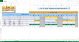 Sample employee annual leave record sheet template. Excel Holiday Planner Staff Holiday Management