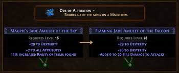 Orb Of Alteration Farming Orb Of Alteration To Chaos