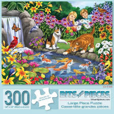 Poshmark makes shopping fun, affordable & easy! Bits And Pieces Go Fish 300 Piece Jigsaw Puzzles For Adults By Artis I Love Puzzles