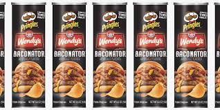 A burger that doesn't overdo it with a bunch of different ingredients and keeps it simple and focuses on the beef and bacon. Pringles And Wendy S Have Partnered To Create New Baconator Chips