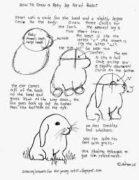 How To Draw Worksheets For The Young Artist Animals Animal Drawings Bunny Drawing Drawings