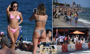 All persons depicted herein were at least 18 years of age at the time of production. Miami Cops Arrest More Than 150 Revelers During Wild Spring Break Weekend As Partying Continues Daily Mail Online