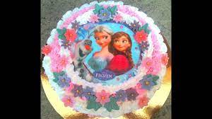 Traditionally, cherry pie is made with sour cherries rather than sweet cherries. Torta Frozen 2 Frozen Cake 2 Youtube