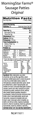 These veggie sausage patties make a wonderful addition to breakfast sandwiches, too. Nutrition Info Veggie Sausage Sausage Patty Patties