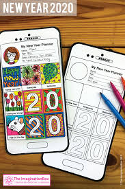New Years 2020 Art Activity Goals And Resolutions New Year Art New Years Activities Art Activities