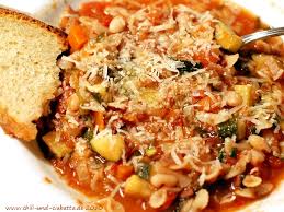 Recipes to do while you are stuck at home that will fill you with the good. Nachgekocht Minestrone Nach Jamie Oliver Chili Und Ciabatta