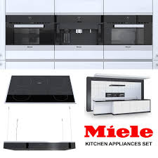 Buy 4 miele kitchen appliances and save 7.5%. Set Miele Kitchen Appliances 3d Model Turbosquid 1165340