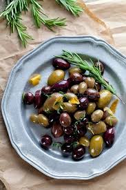 Marinated Olives With Garlic Thyme And Rosemary Good Life Eats