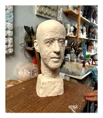 Michael Evert Portrait @michael_evert #artist #sculptor #sculpture  #portrait #jeffquinnstudio