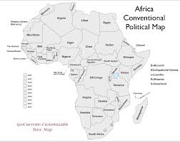 Africa political outline map | gifex #101266. Free Customizable Maps Of Africa For Download Geocurrents