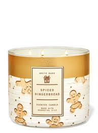 Spiced Gingerbread 3 Wick Candle In 2020 Candles 3 Wick Candles Gingerbread Scent